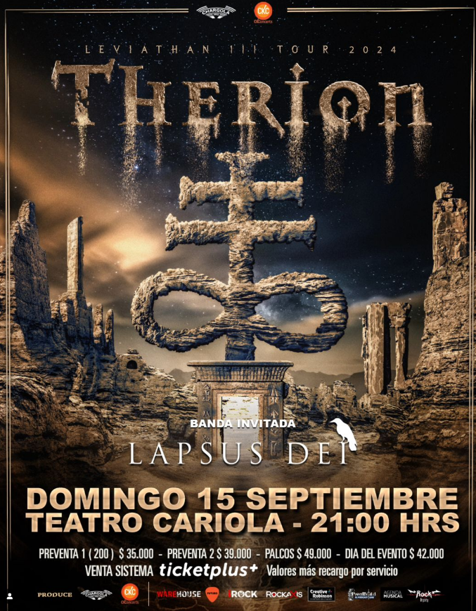 Therion en Chile 2024