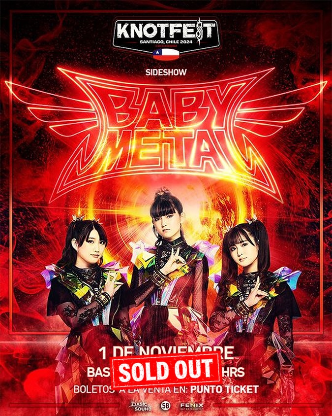 BABYMETAL EN CHILE