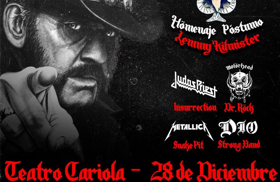 Homenaje postumo Lemmy Kilmister